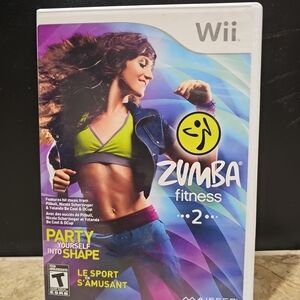 Zumba Fitness 2 Wii Video Game Great Condition